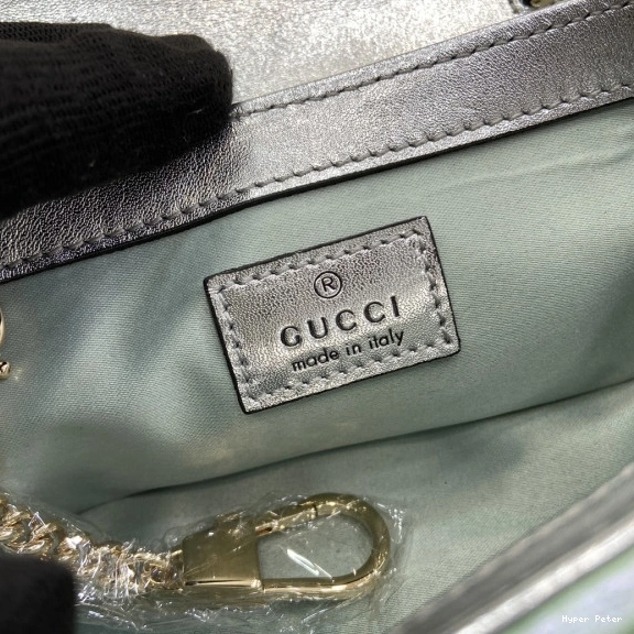 Hyper Peter bag GUCCI mini Marmont GG super 0727